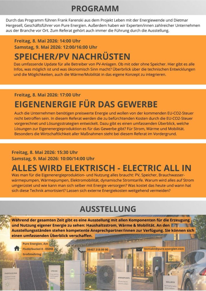 Energietage, 2026